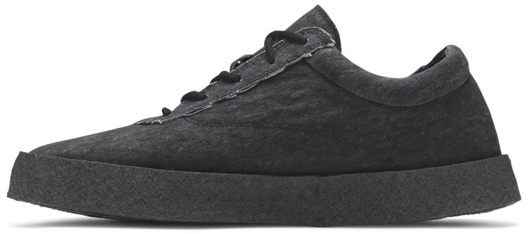 Yeezy Season 6 Washed Canvas Crepe Sneaker Graphite