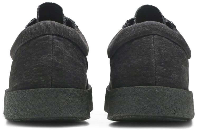 Yeezy Season 6 Washed Canvas Crepe Sneaker Graphite
