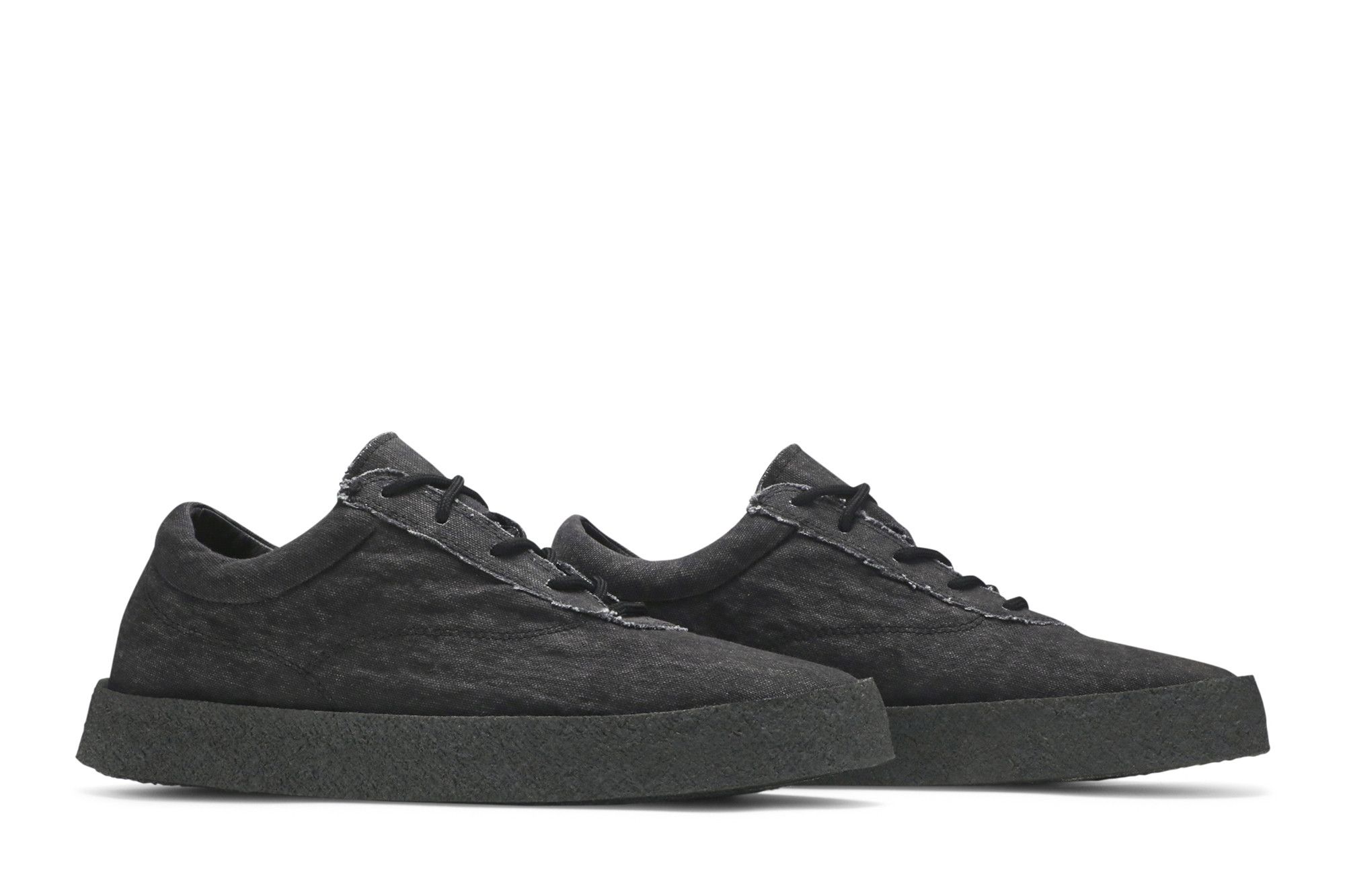 Buy Yeezy Season 6 Washed Canvas Crepe Sneaker Graphite KM5003 113 GOAT
