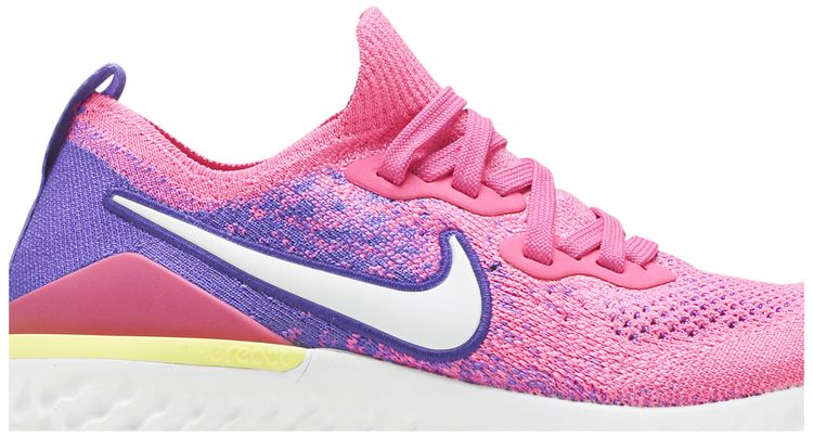 Nike Wmns Epic React Flyknit 2 Laser Fuchsia Pulse