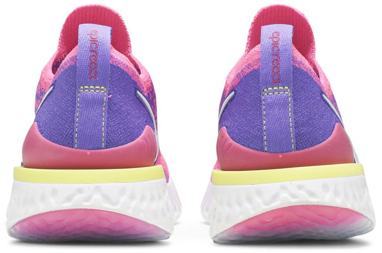 Nike Wmns Epic React Flyknit 2 Laser Fuchsia Pulse