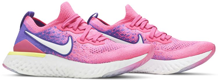 Nike Wmns Epic React Flyknit 2 Laser Fuchsia Pulse