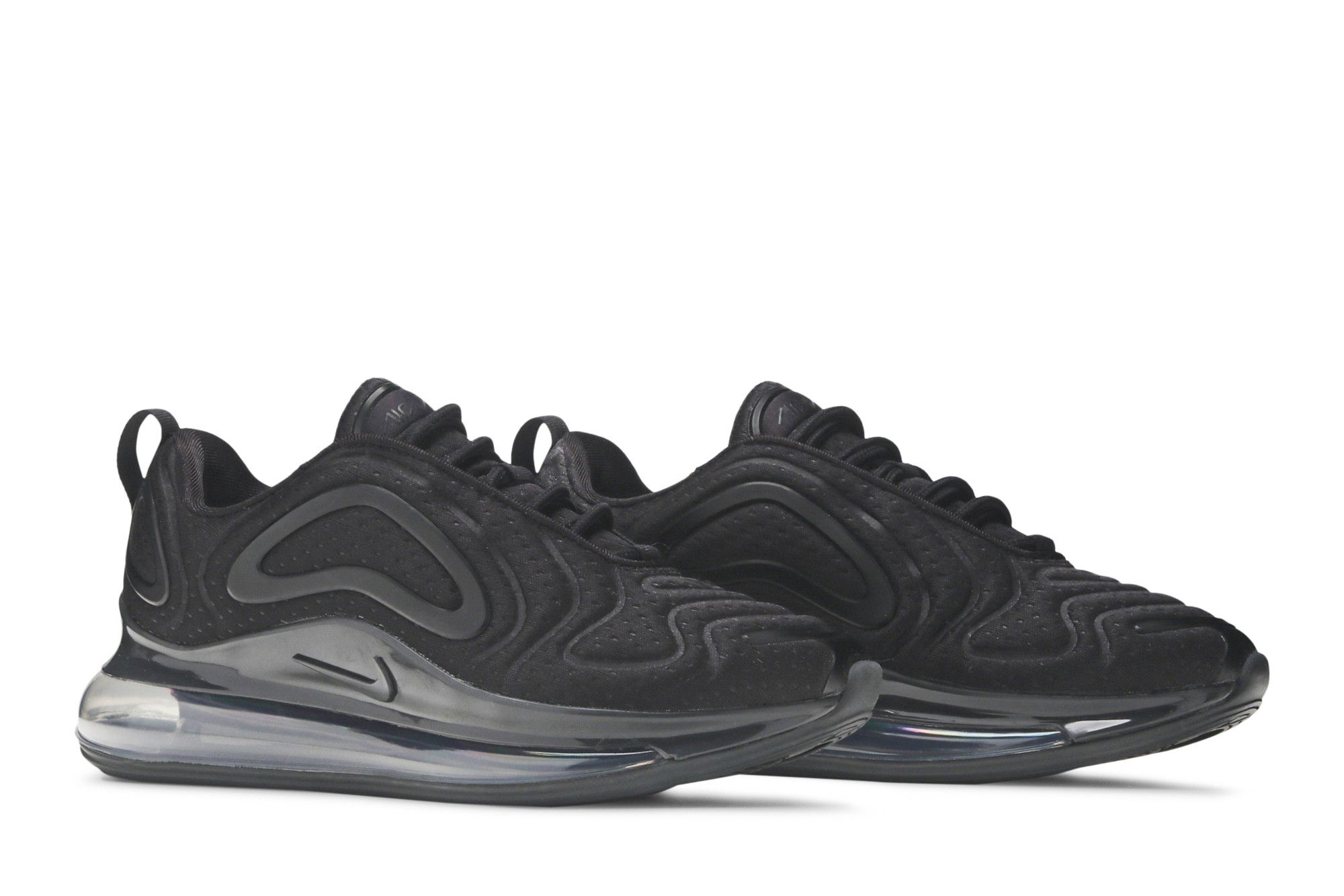 Size 5.5 Wmns Air Max 720 Black Jersey Mesh