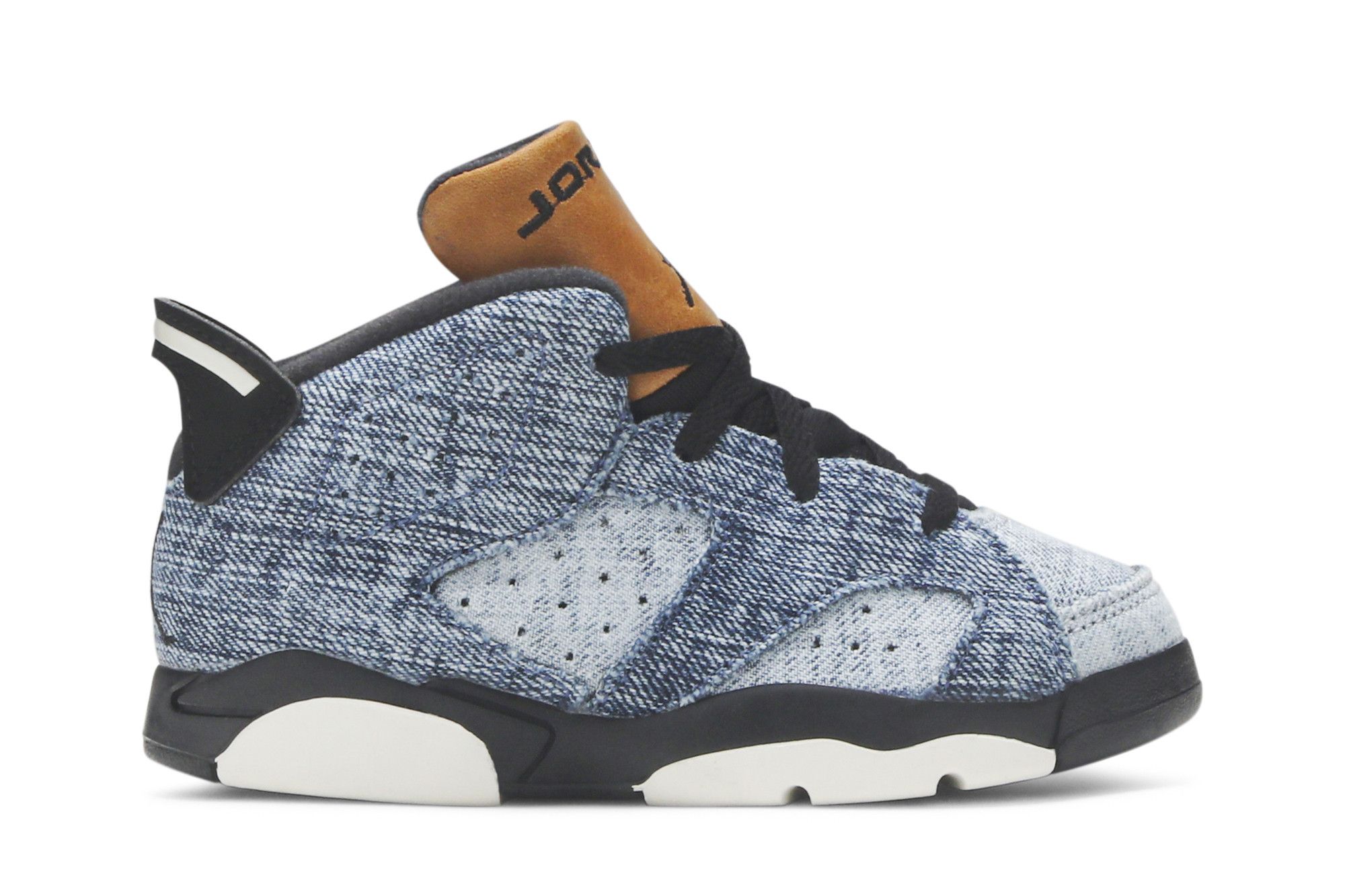 Size 6.0 Air Jordan 6 Retro TD 'Washed Denim'