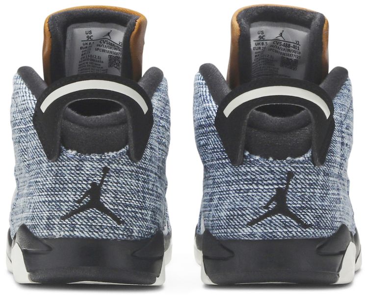 Air Jordan 6 Retro TD Washed Denim