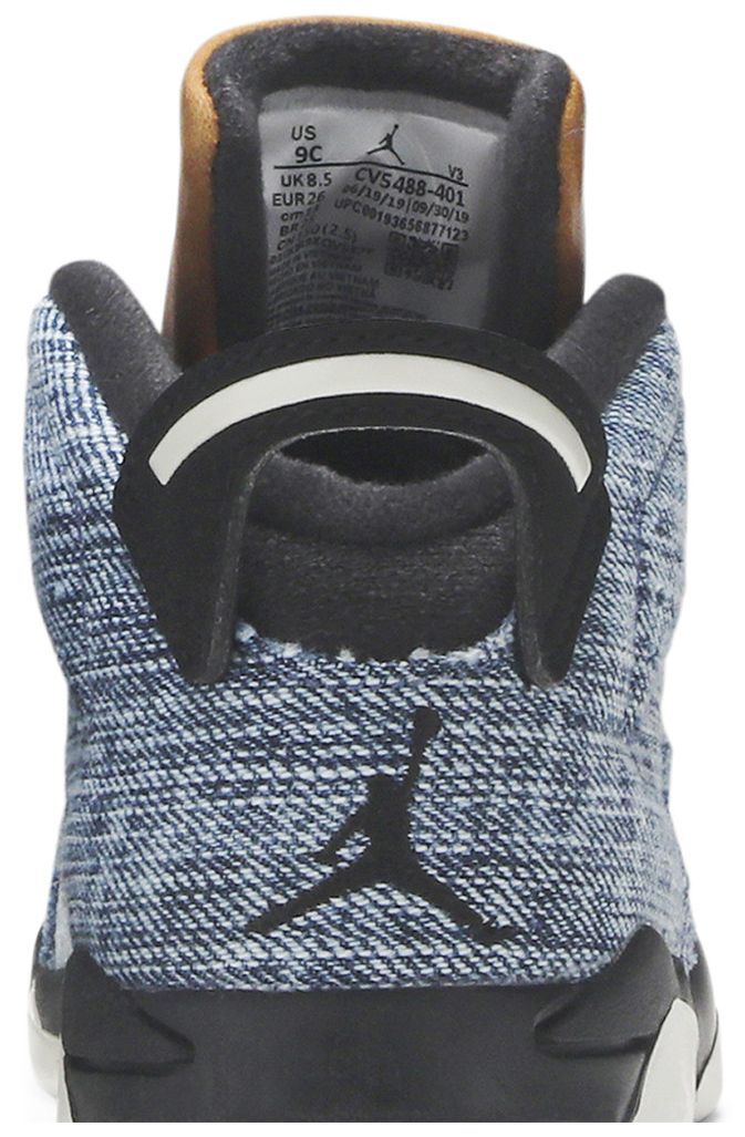 Air Jordan 6 Retro TD Washed Denim