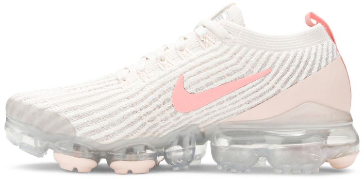 Nike Wmns Air VaporMax Flyknit 3 Light Cream Crimson Tint