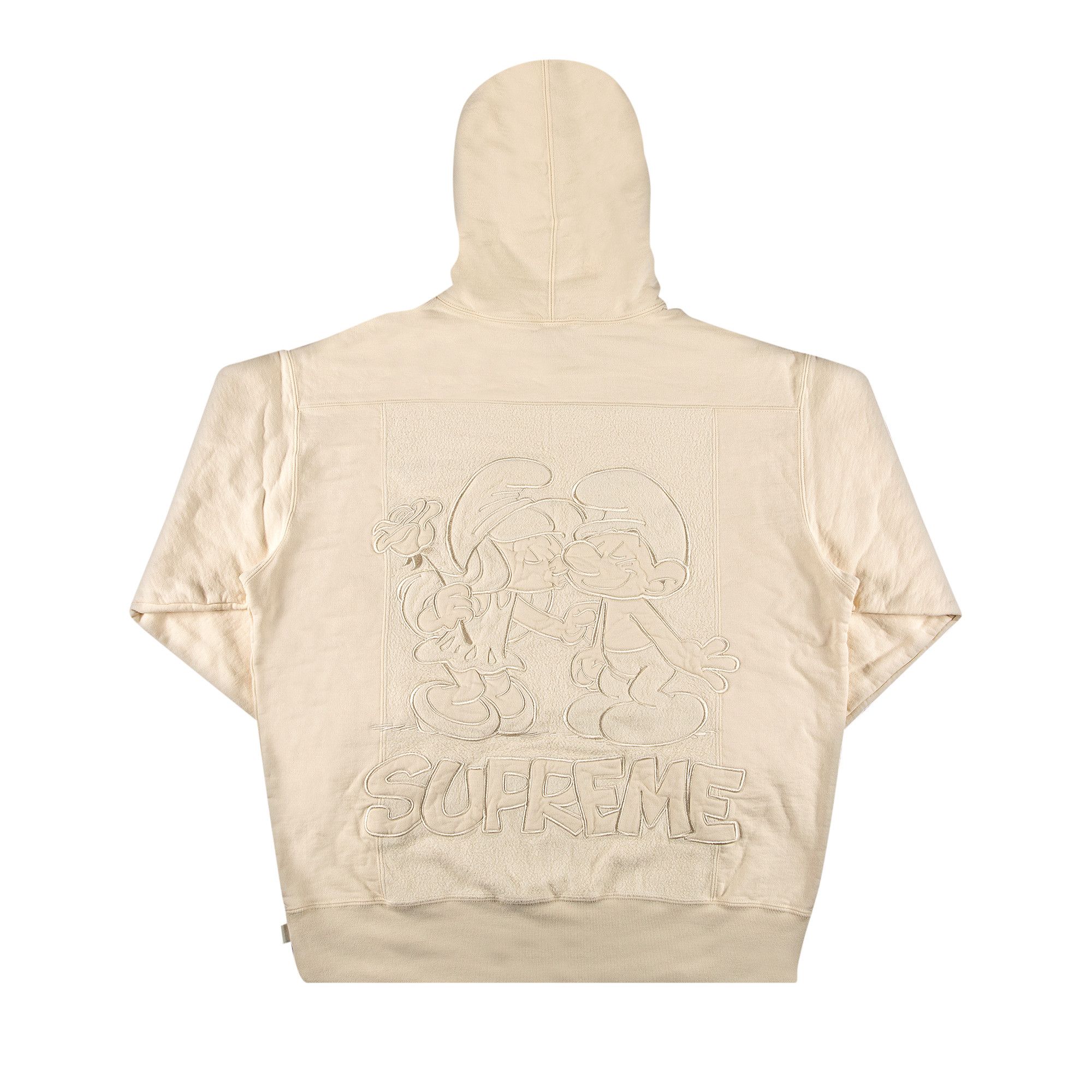 Buy Supreme x Smurfs Hooded Sweatshirt 'Natural' - FW20SW22 Buy Supreme x Smurfs Hooded Sweatshirt 'Natural' - FW20SW22