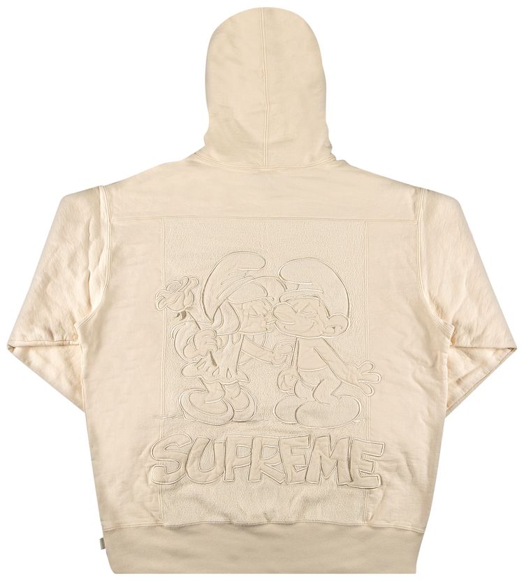 Supreme x Smurfs Hooded Sweatshirt Natural