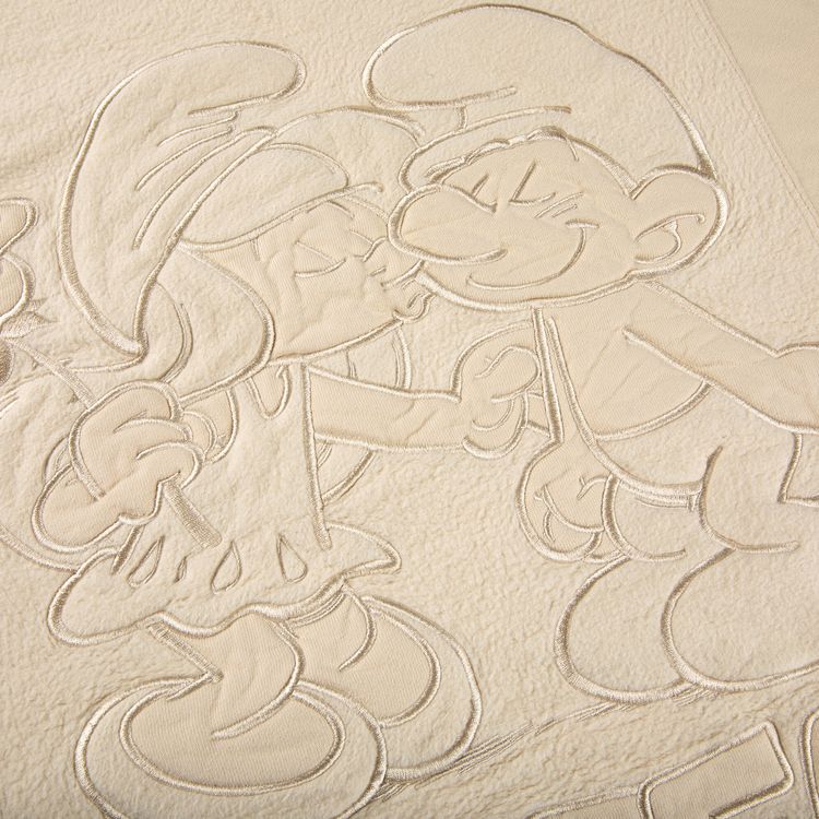 Supreme x Smurfs Hooded Sweatshirt Natural