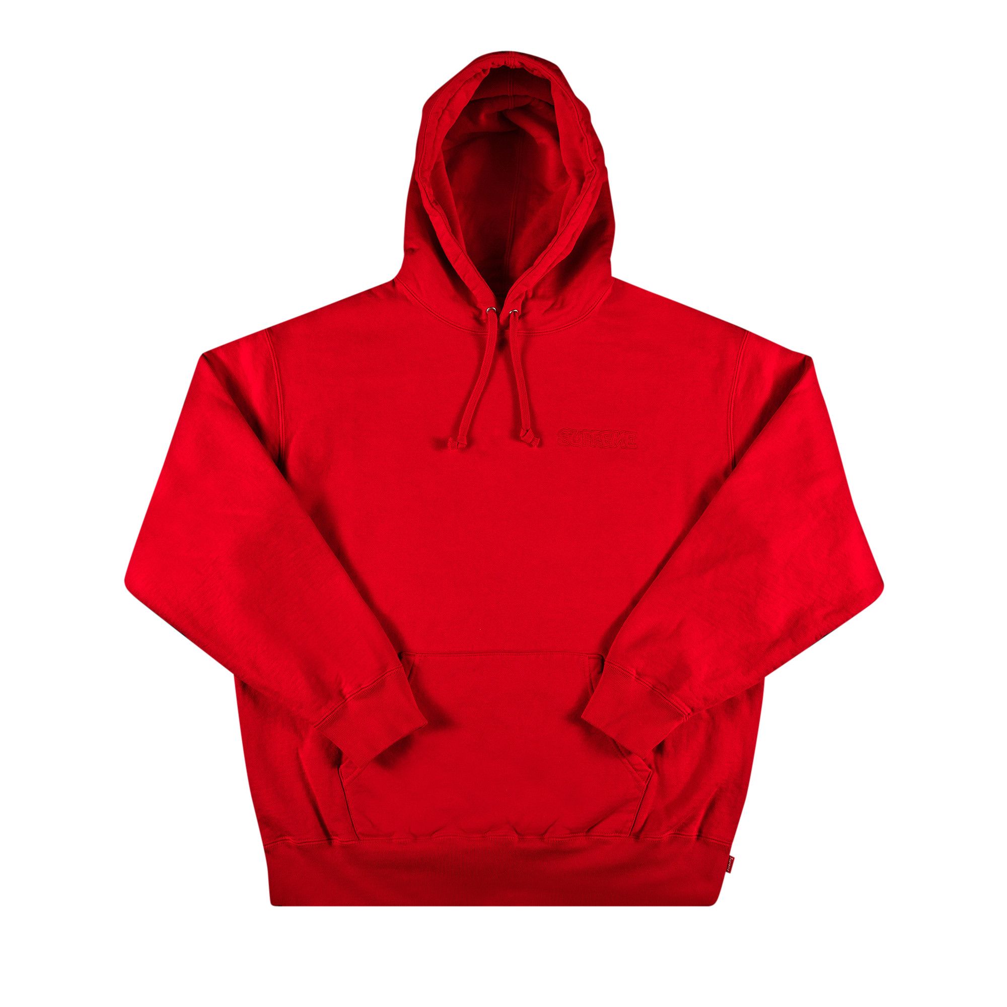 Buy Supreme x Smurfs Hooded Sweatshirt Red FW20SW22 RED GOAT