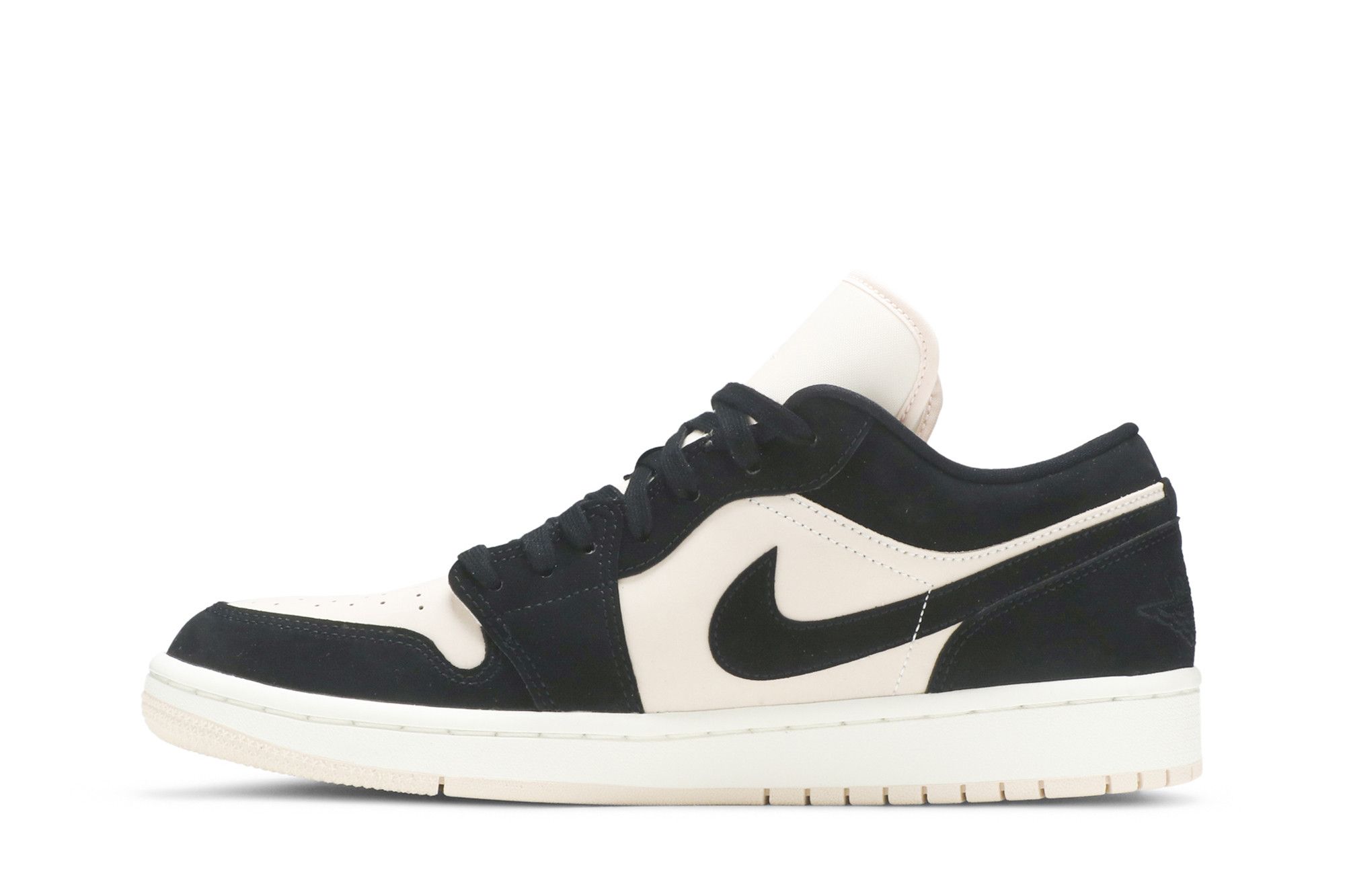 Jordan 1 retro low flyknit black guava ice top