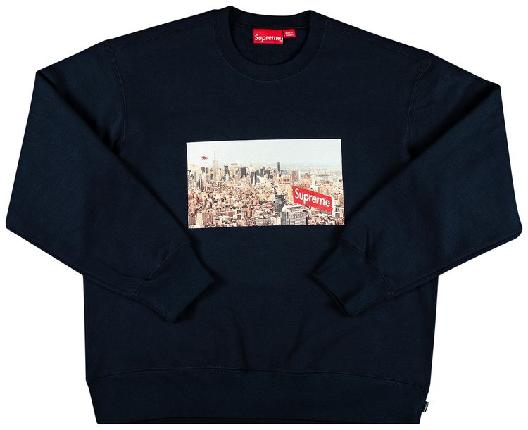 Supreme Aerial Crewneck Navy