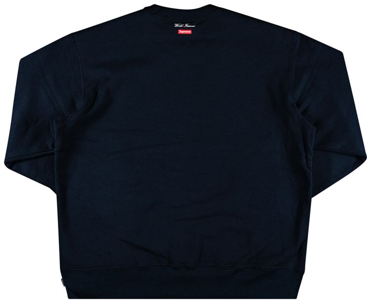 Supreme Aerial Crewneck Navy