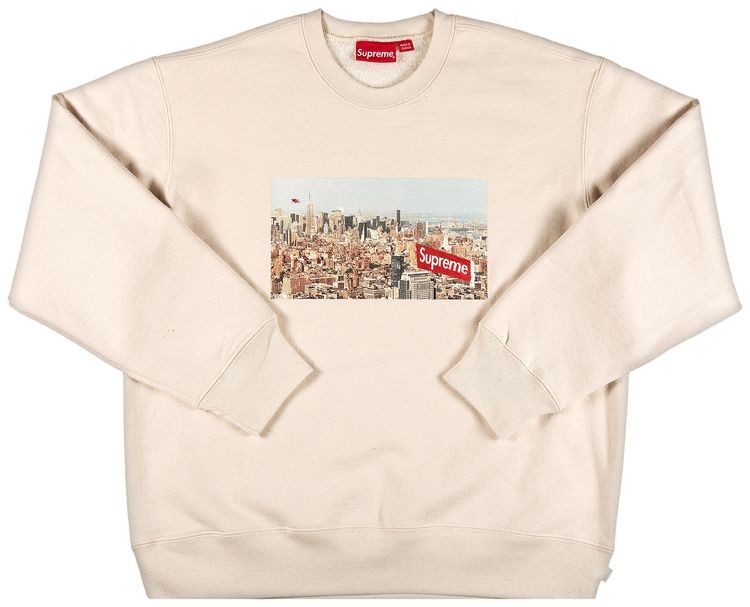 Supreme Aerial Crewneck Natural