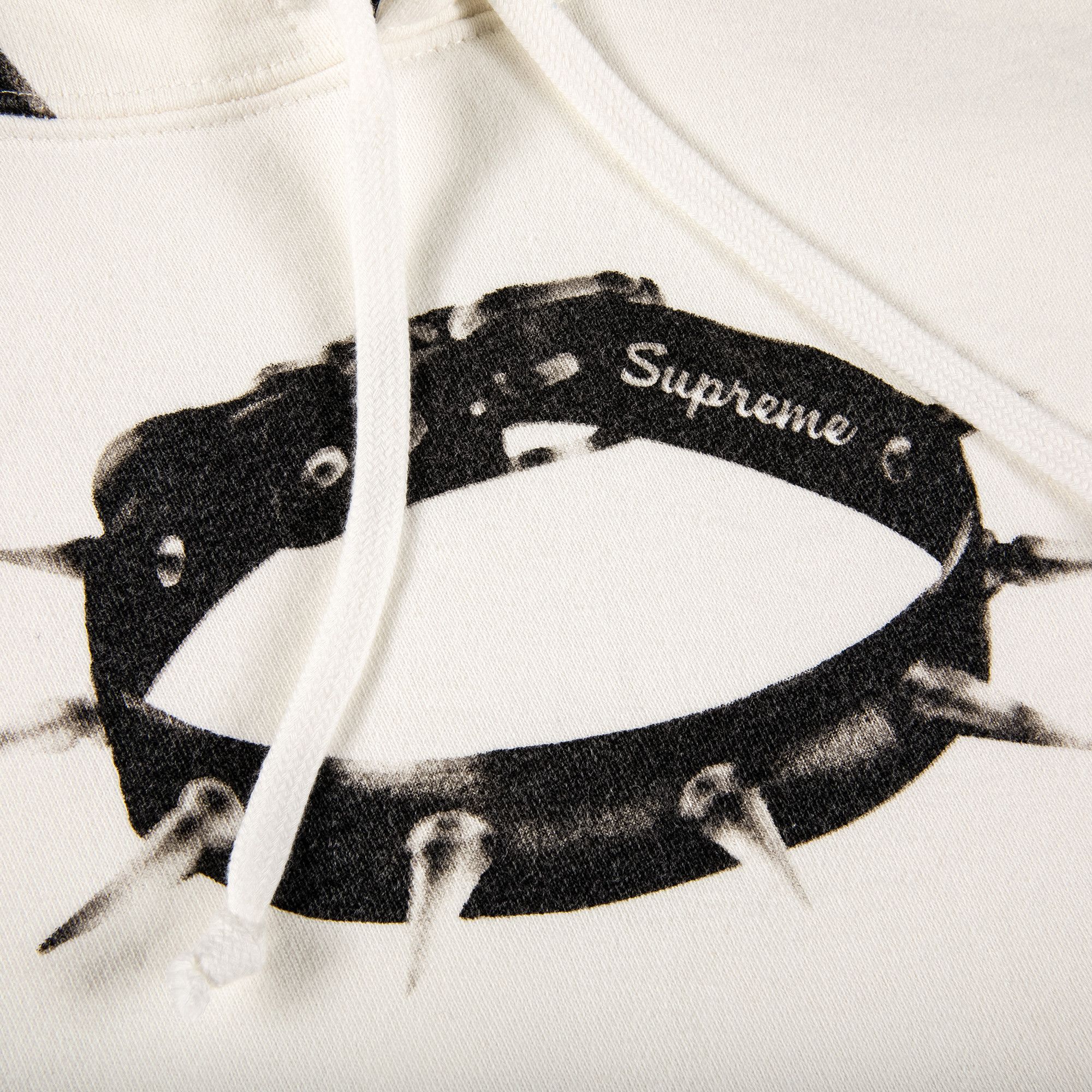 Buy Supreme Studded Collars Hooded Sweatshirt 'White