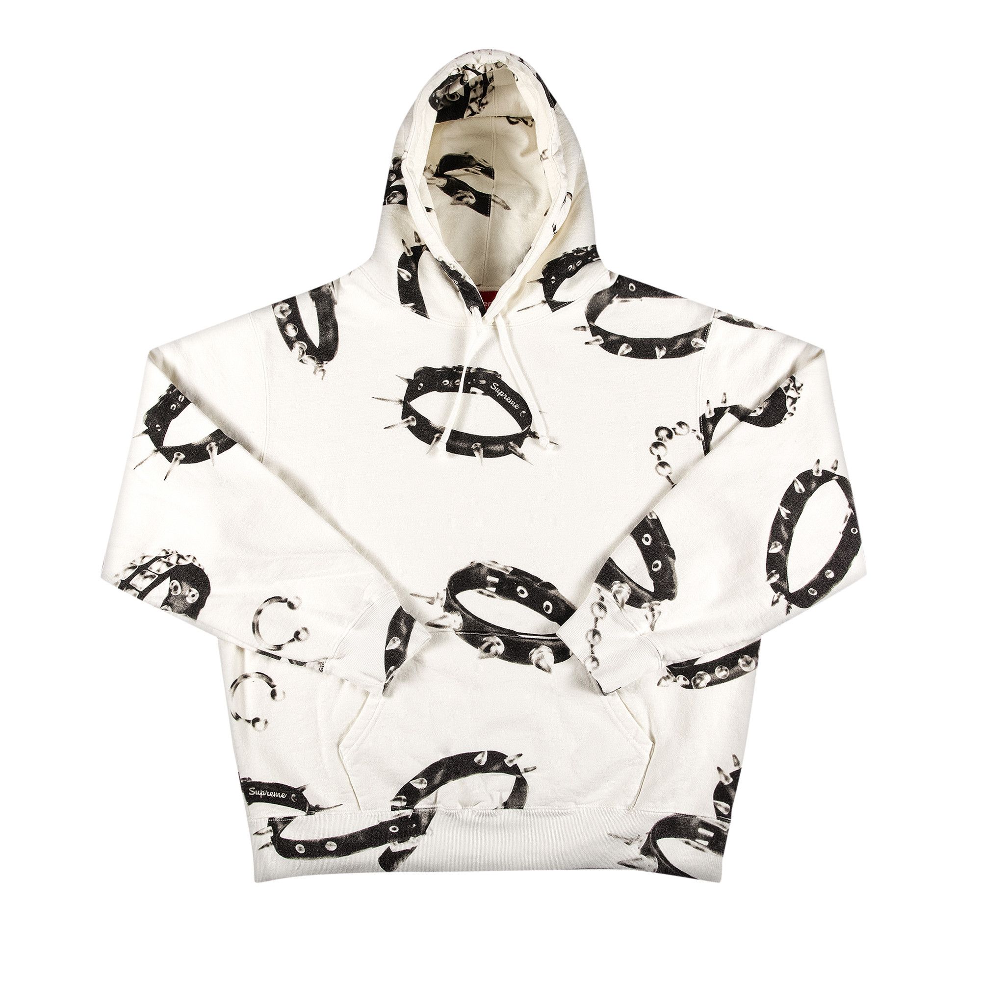 Buy Supreme Studded Collars Hooded Sweatshirt White FW20SW75 WHITE GOAT CA