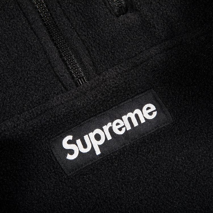 Supreme x Polartec Half Zip Pullover Black