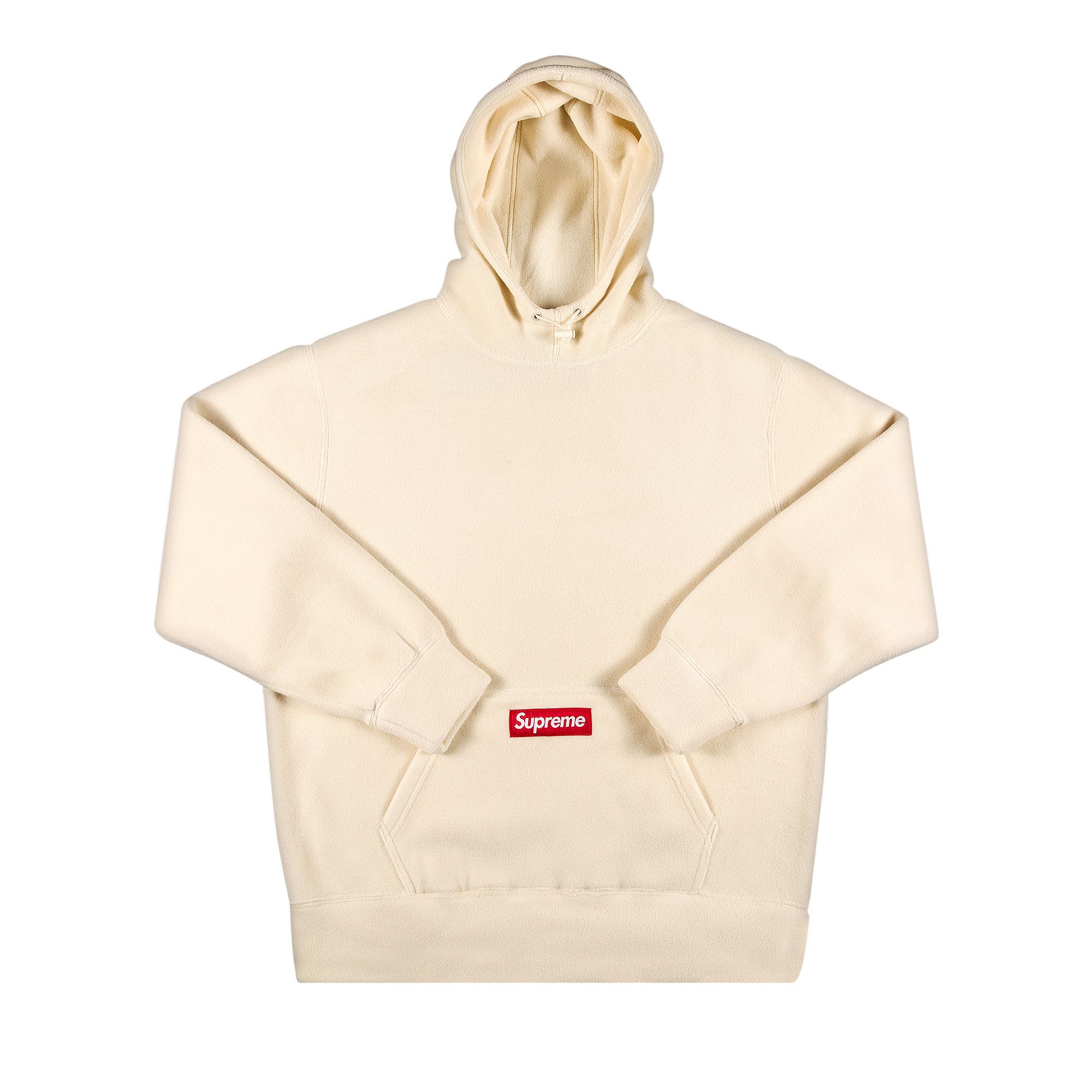 Size l Supreme x Polartec Hooded Sweatshirt 'Natural'