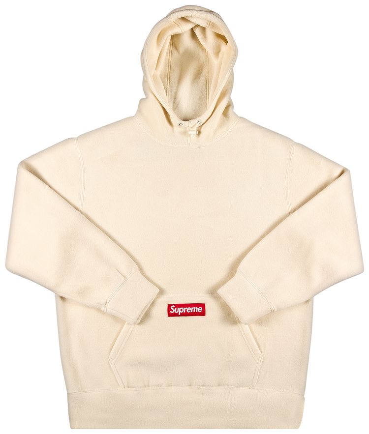 Supreme x Polartec Hooded Sweatshirt Natural