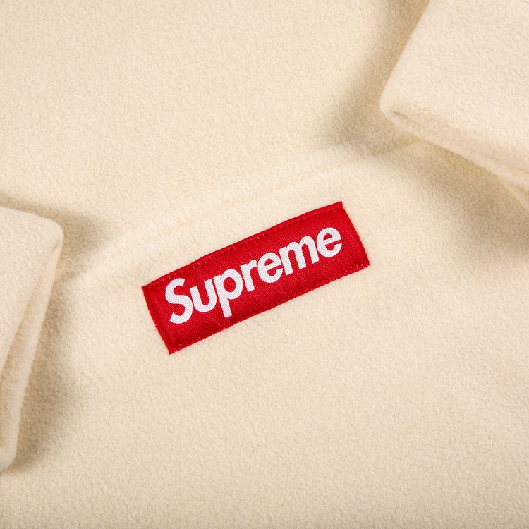 Supreme x Polartec Hooded Sweatshirt Natural