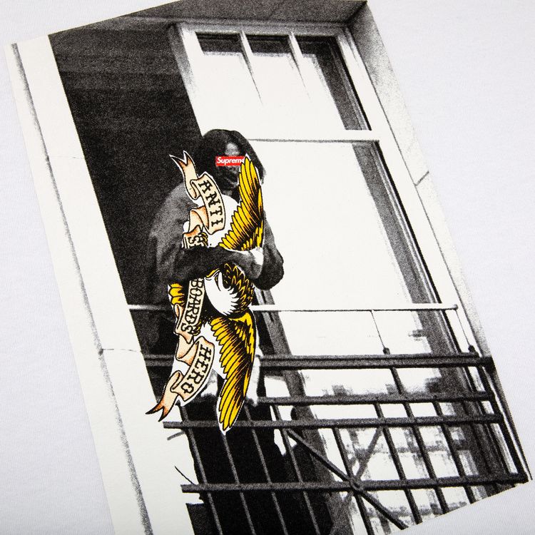 Supreme x ANTIHERO Balcony Tee White