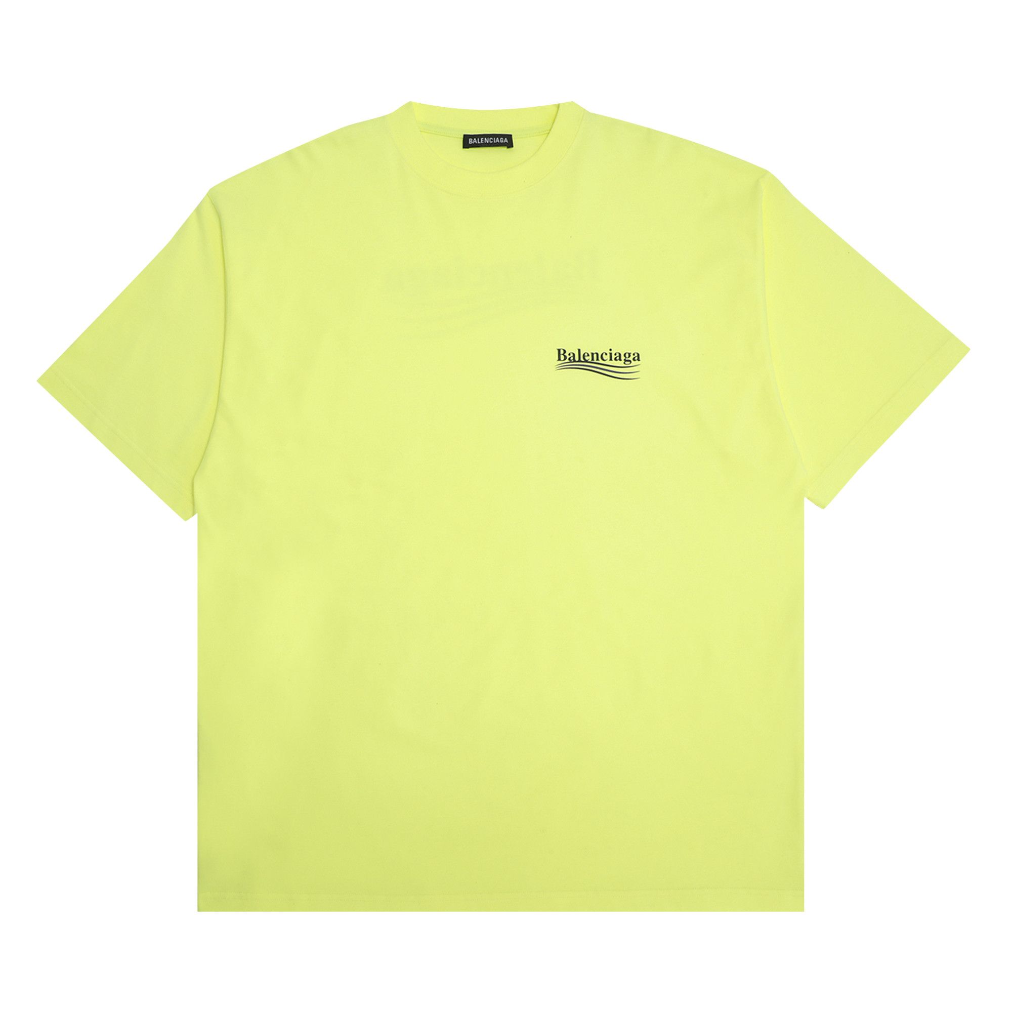 Balenciaga yellow t shirt online
