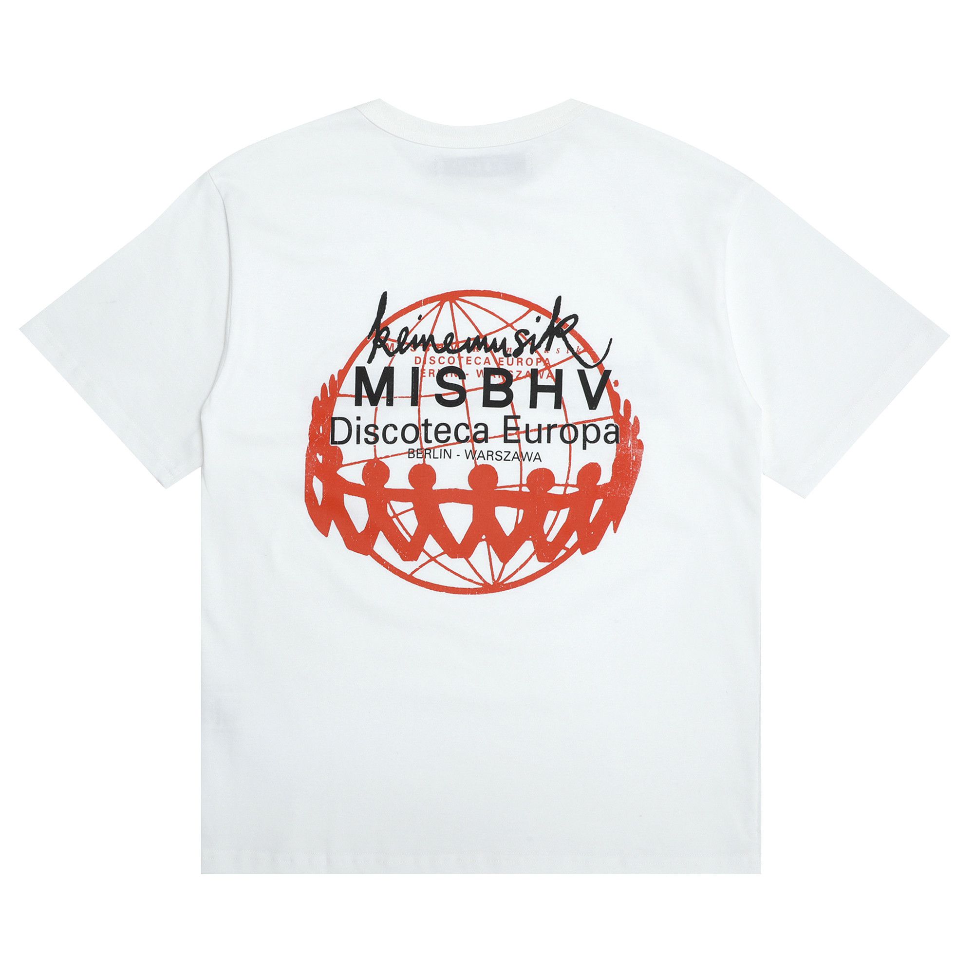 Buy MISBHV x Keinemusik Short-Sleeve T-Shirt 'White' - 120EX001 | GOAT