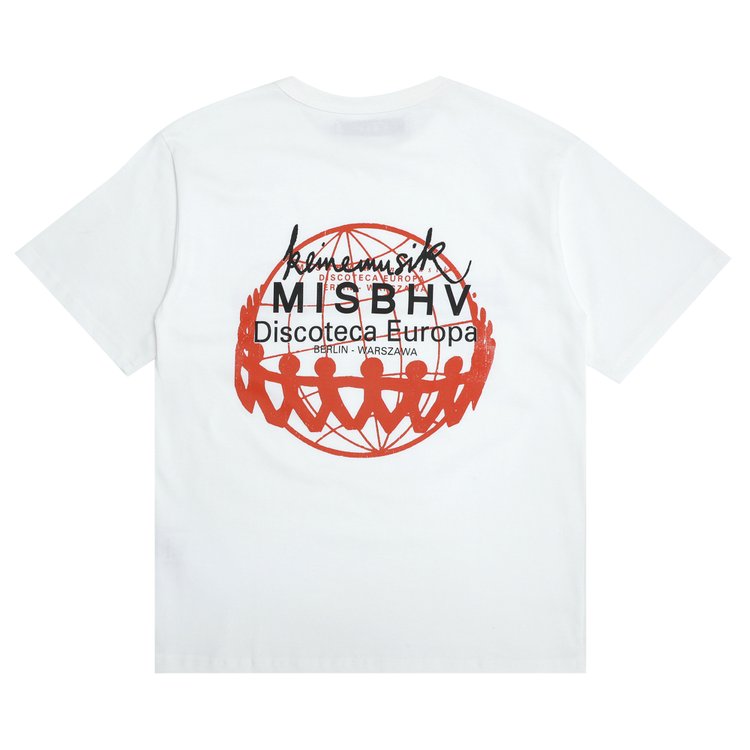 MISBHV x Keinemusik Short Sleeve T Shirt White