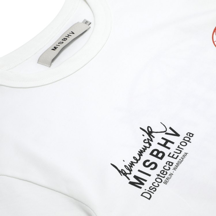 MISBHV x Keinemusik Short Sleeve T Shirt White