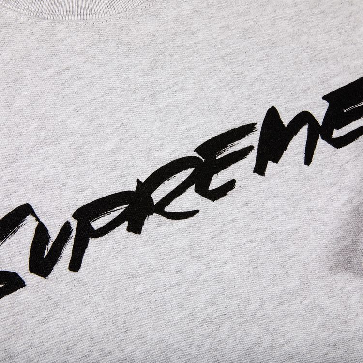 Supreme Futura Logo Crewneck Ash Grey