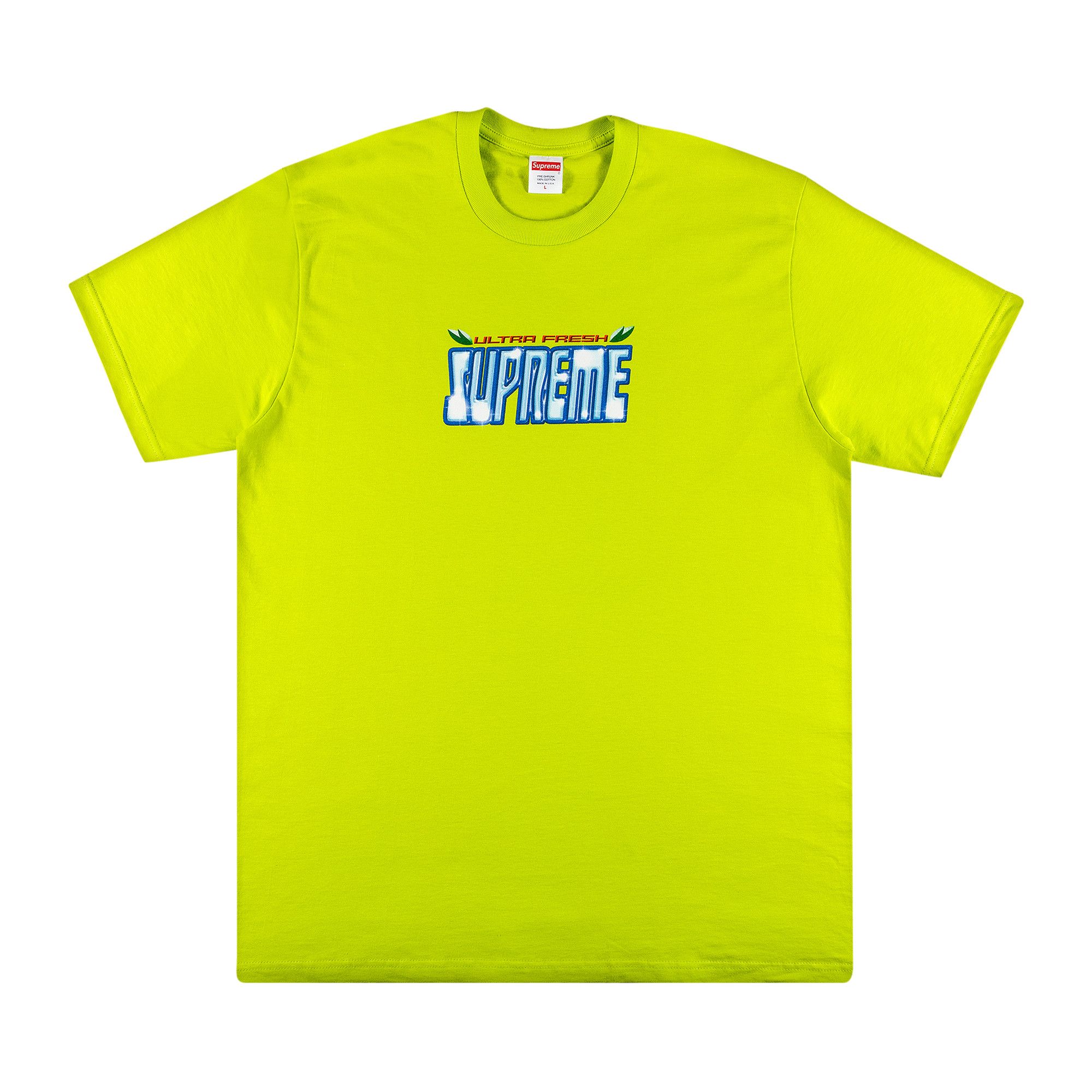 Buy Supreme Ultra Fresh Tee Bright Green FW20T23 BRIGHT GREEN GOAT