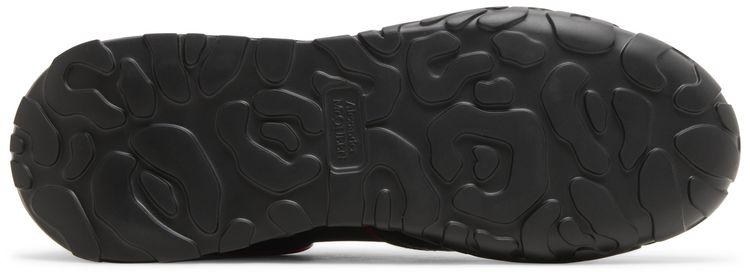 Alexander McQueen Oversized Court Trainer Black Lust Red
