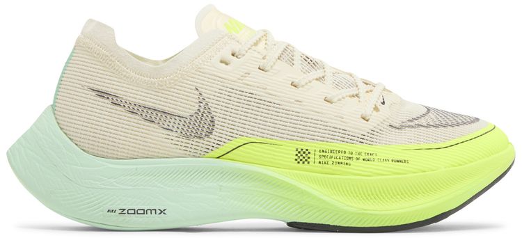Nike Wmns ZoomX Vaporfly NEXT 2 Coconut Milk Ghost Green