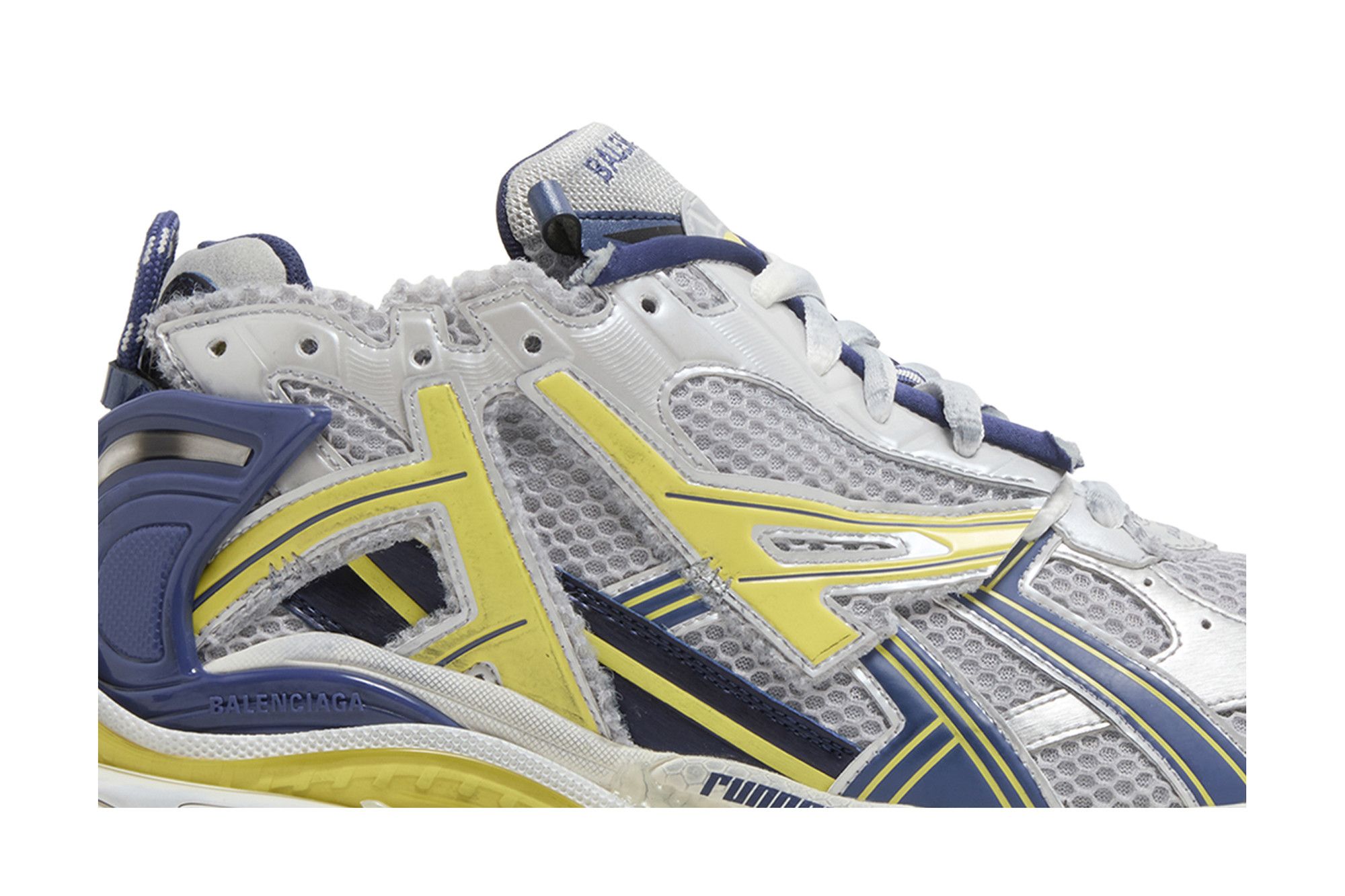 Buy Balenciaga Runner Sneaker 'White Blue Yellow' - 677403