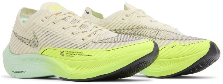 Nike Wmns ZoomX Vaporfly NEXT 2 Coconut Milk Ghost Green