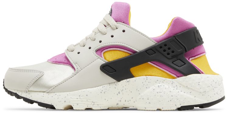 Nike Huarache Run GS Light Bone University Gold Pink