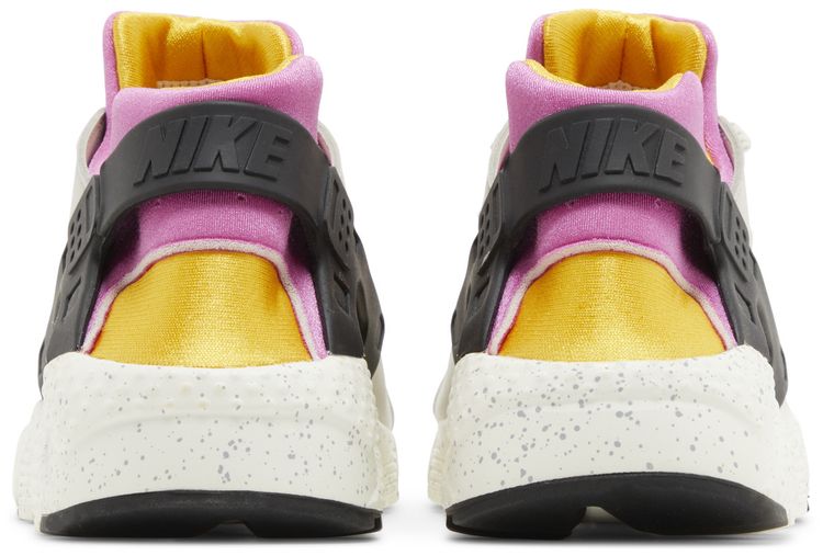 Nike Huarache Run GS Light Bone University Gold Pink