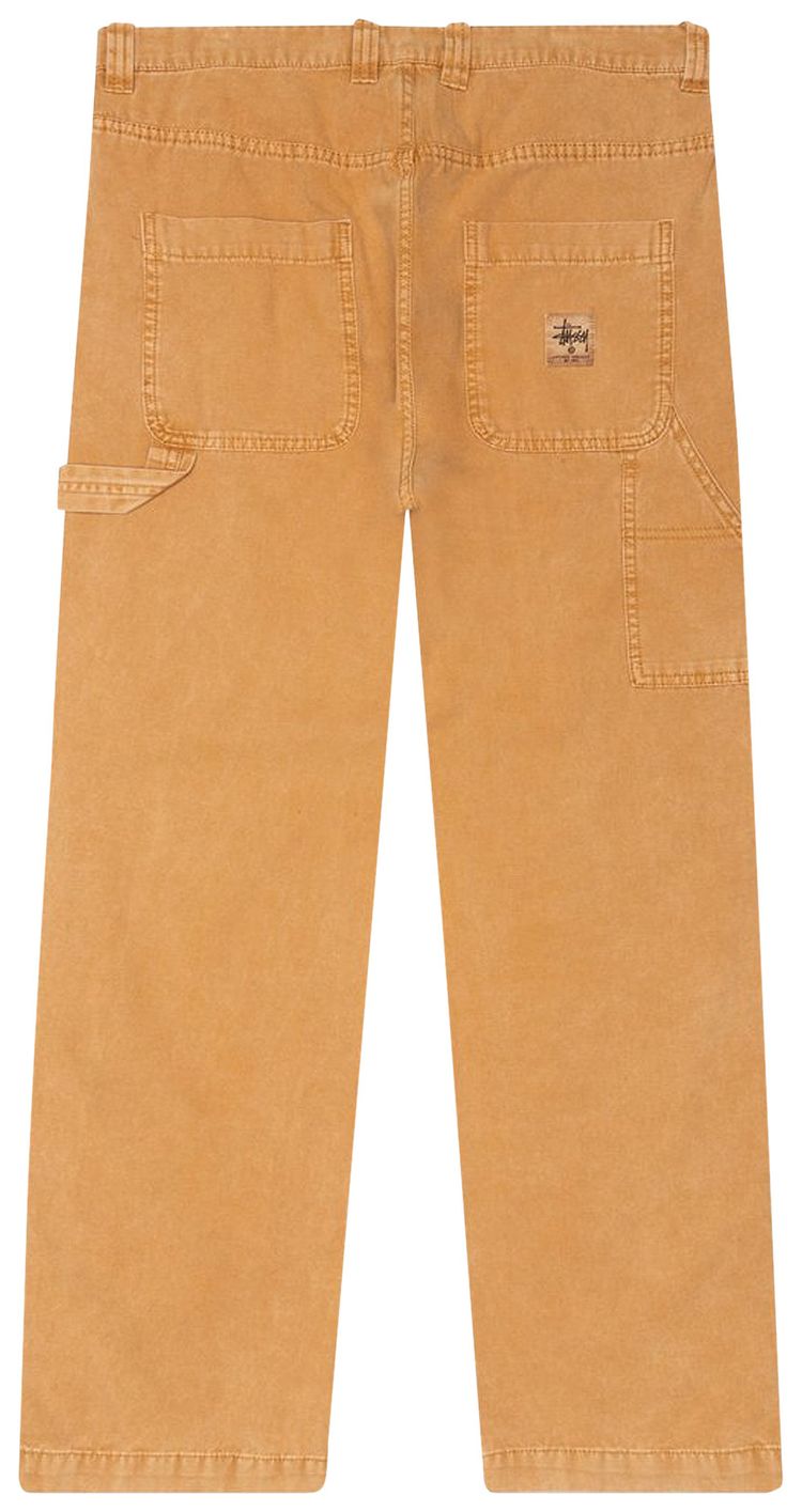 Stussy Washed Canvas Work Pant Gold