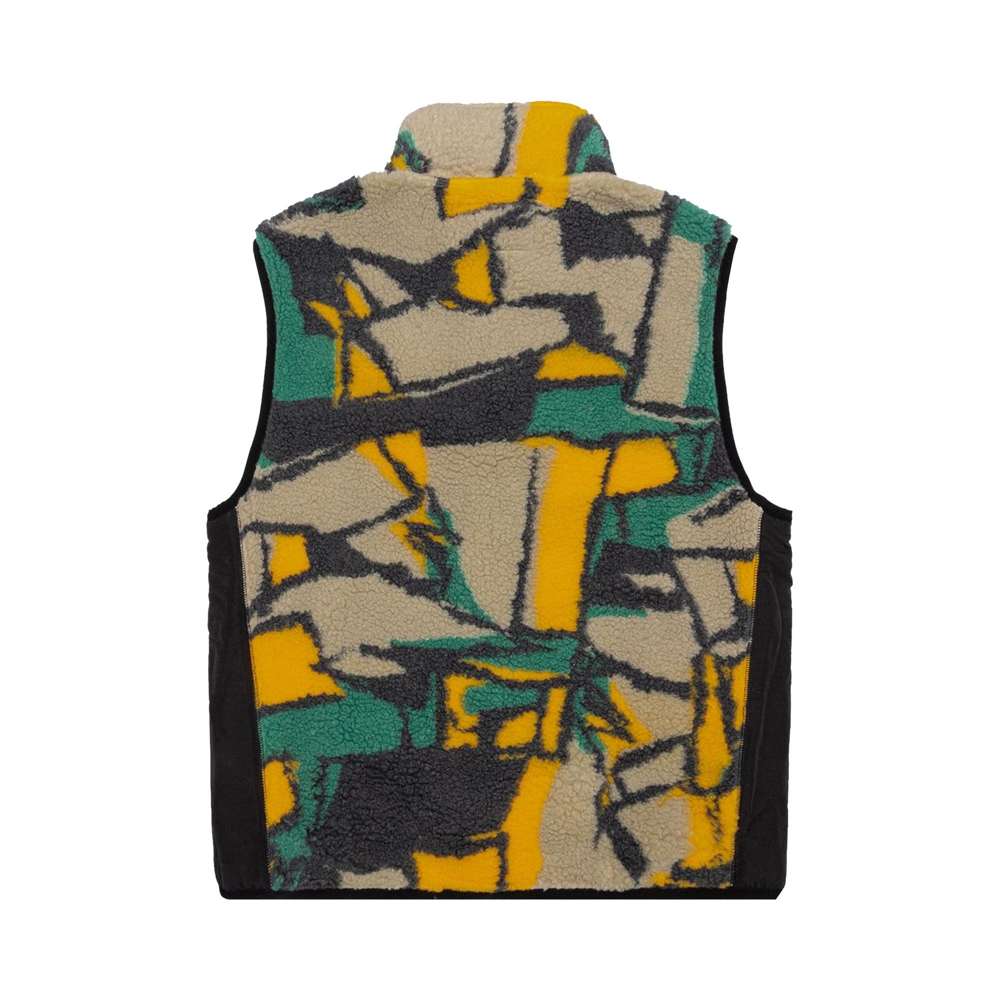 Buy Stussy Block Sherpa Vest 'Multicolor' - 118390 MULT | GOAT