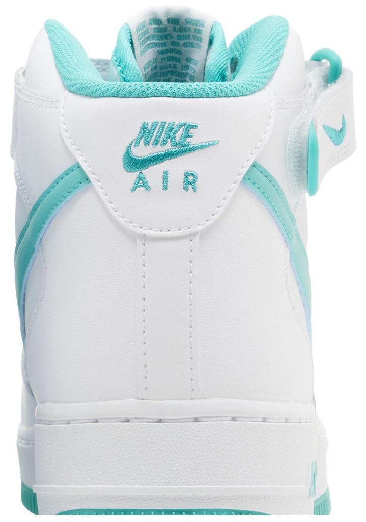 Nike Air Force 1 Mid 07 White Clear Jade