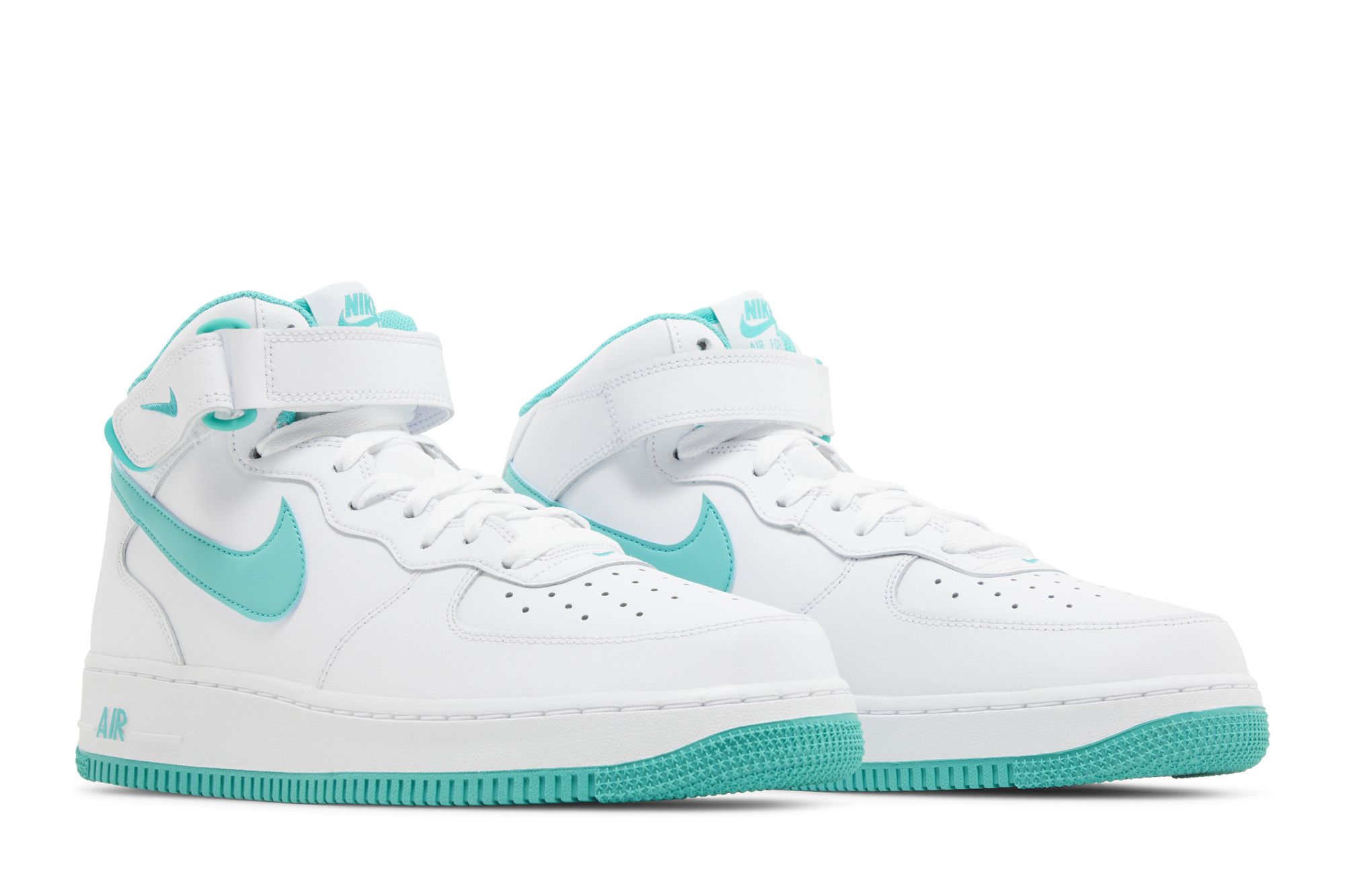 Buy Air Force 1 Mid '07 'White Clear Jade' - DV0806 102 | GOAT Buy Air Force 1 Mid '07 'White Clear Jade' - DV0806 102 | GOAT