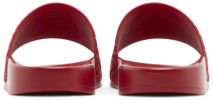 Versace Pool Slide La Greca   Red