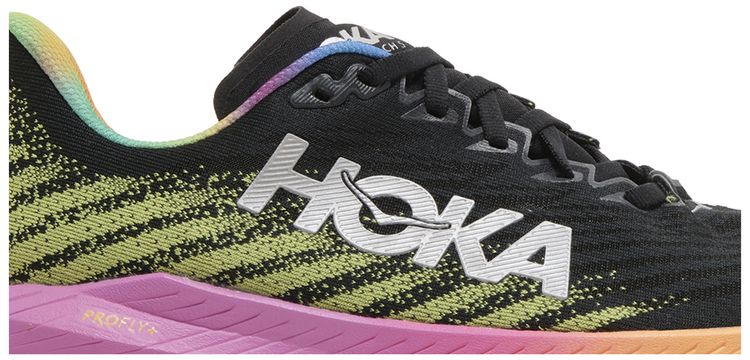HOKA Wmns Mach 5 Black Rainbow