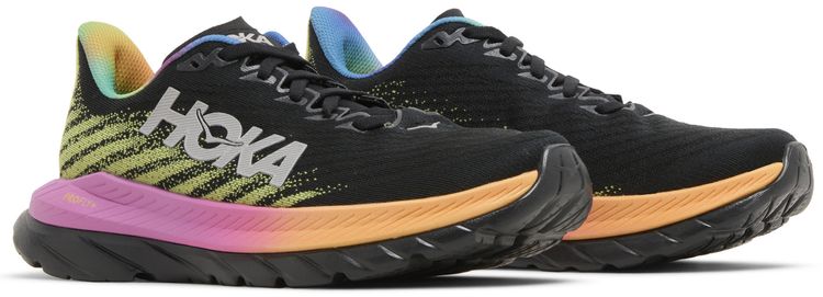 HOKA Wmns Mach 5 Black Rainbow