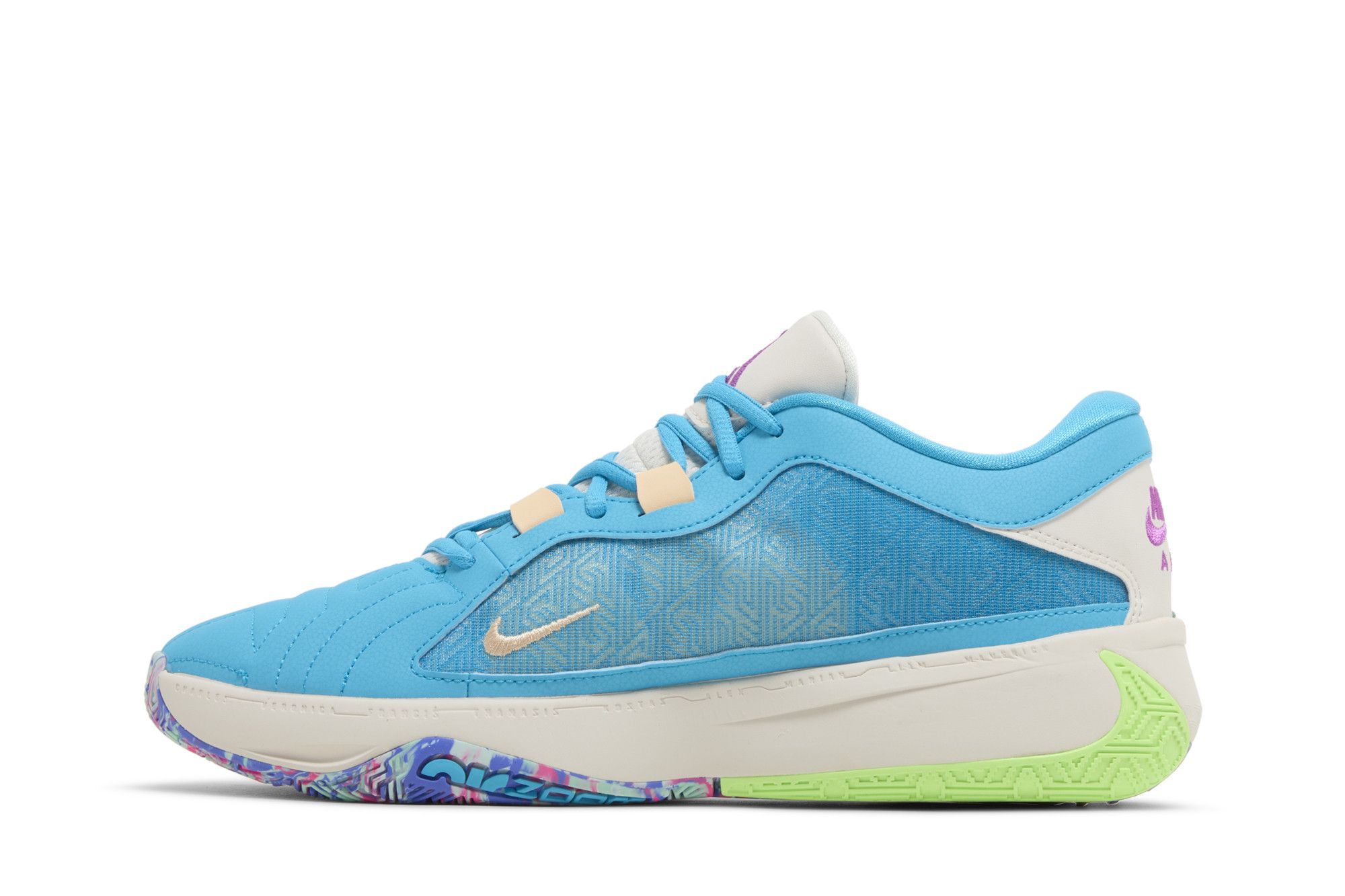 Buy Nike Zoom Freak 5 'Greece x Nigeria' - DX4985 400 | GOAT