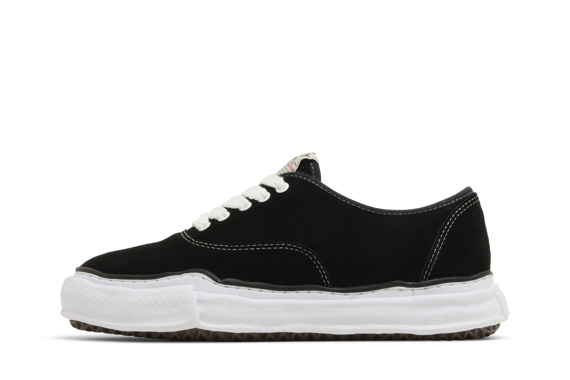 スニーカー MAISON MIHARA YASUHIRO Men Sneakers 390540 A11FW720 Black Buy Maison Mihara Yasuhiro Baker OG Sole Suede Low 'Black