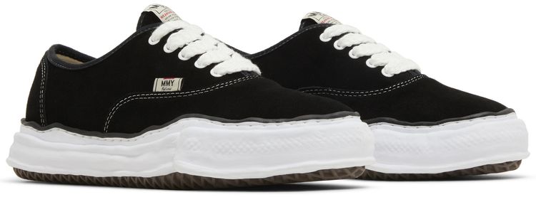 Maison Mihara Yasuhiro Baker OG Sole Suede Low Black