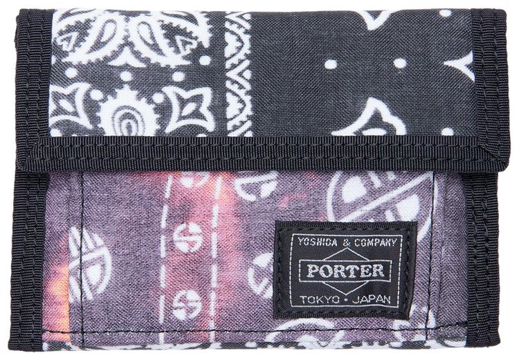 Neighborhood x Porter Short Wallet Black