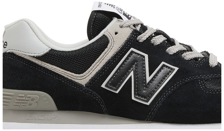 New Balance 574 2E Wide Core Pack   Black Grey